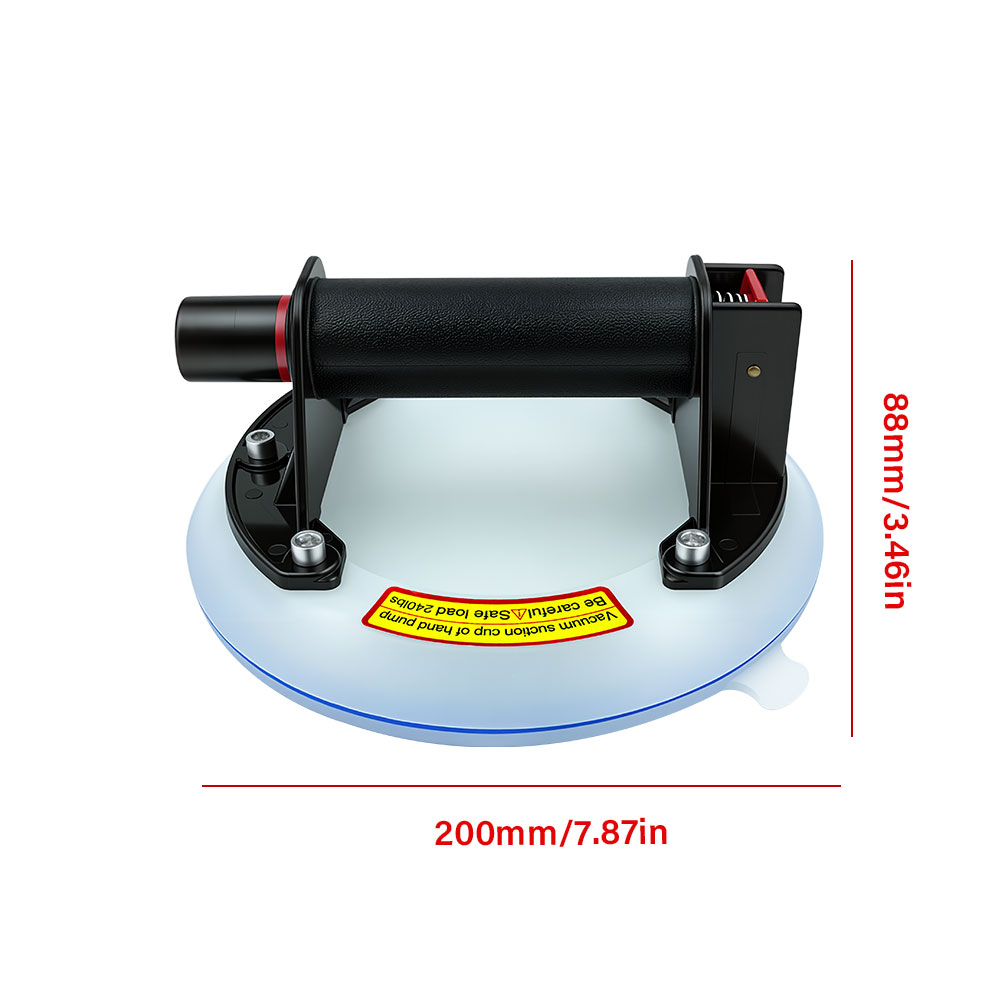 Vacuum Suction Cup Lifter - 8 inch vacuümzuignap sterke zuigkracht handheffer