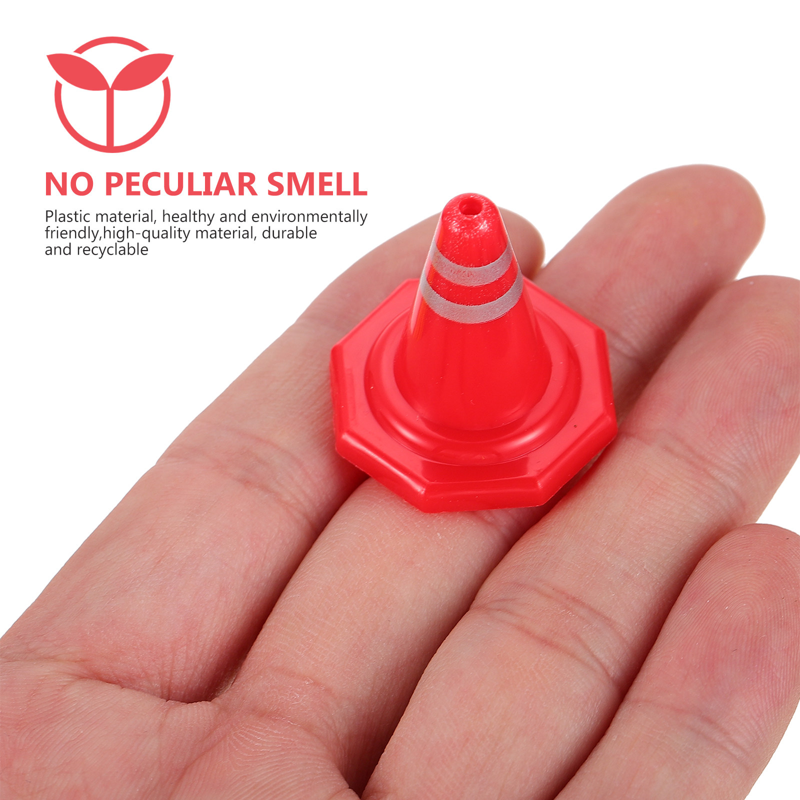 Road Traffic Cone - Verkeersveiligheidskegels en -hekken set, premium plastic,
