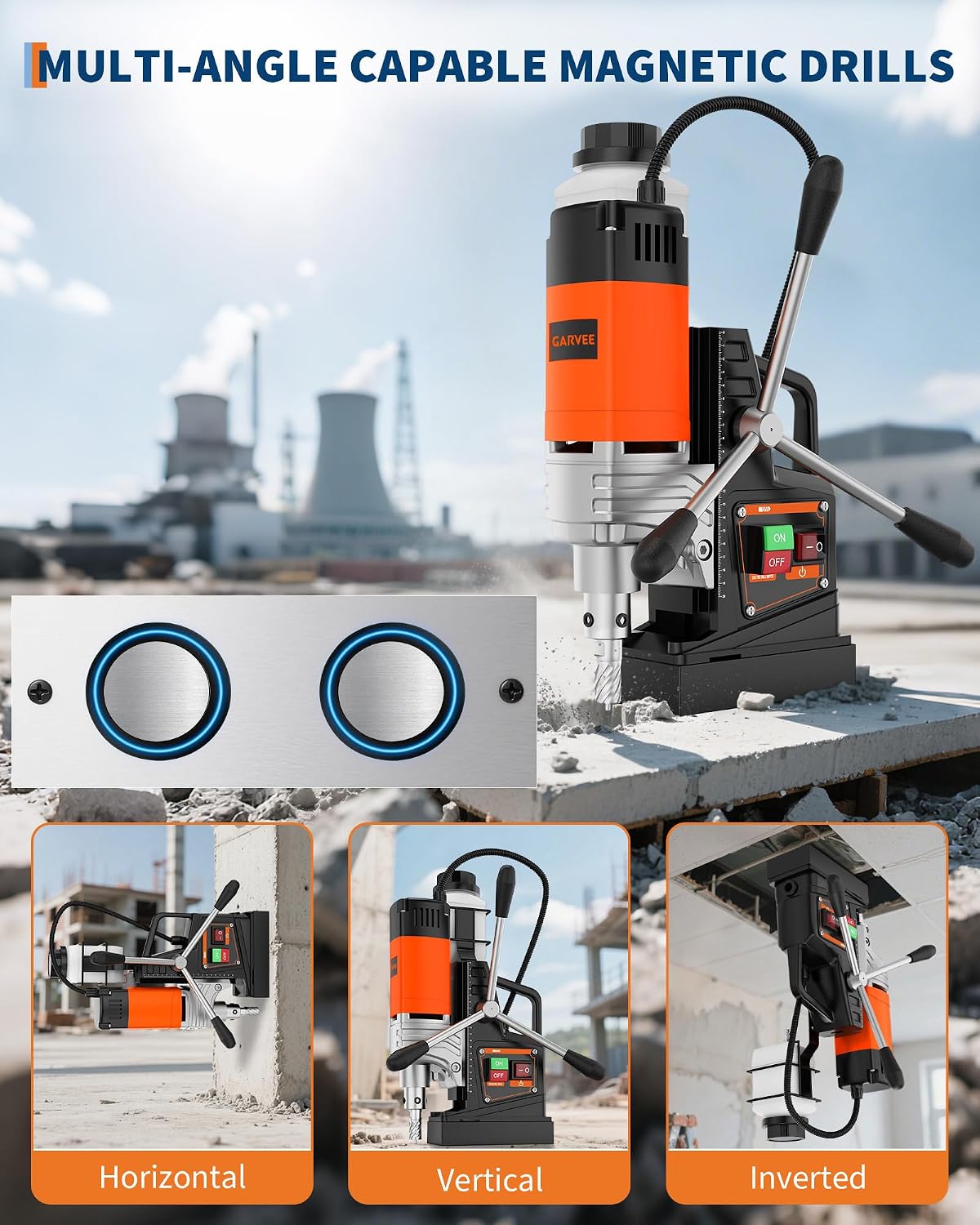 1650W Magnetische Boormachine  - Magnetic Drill Press recensie en prijs