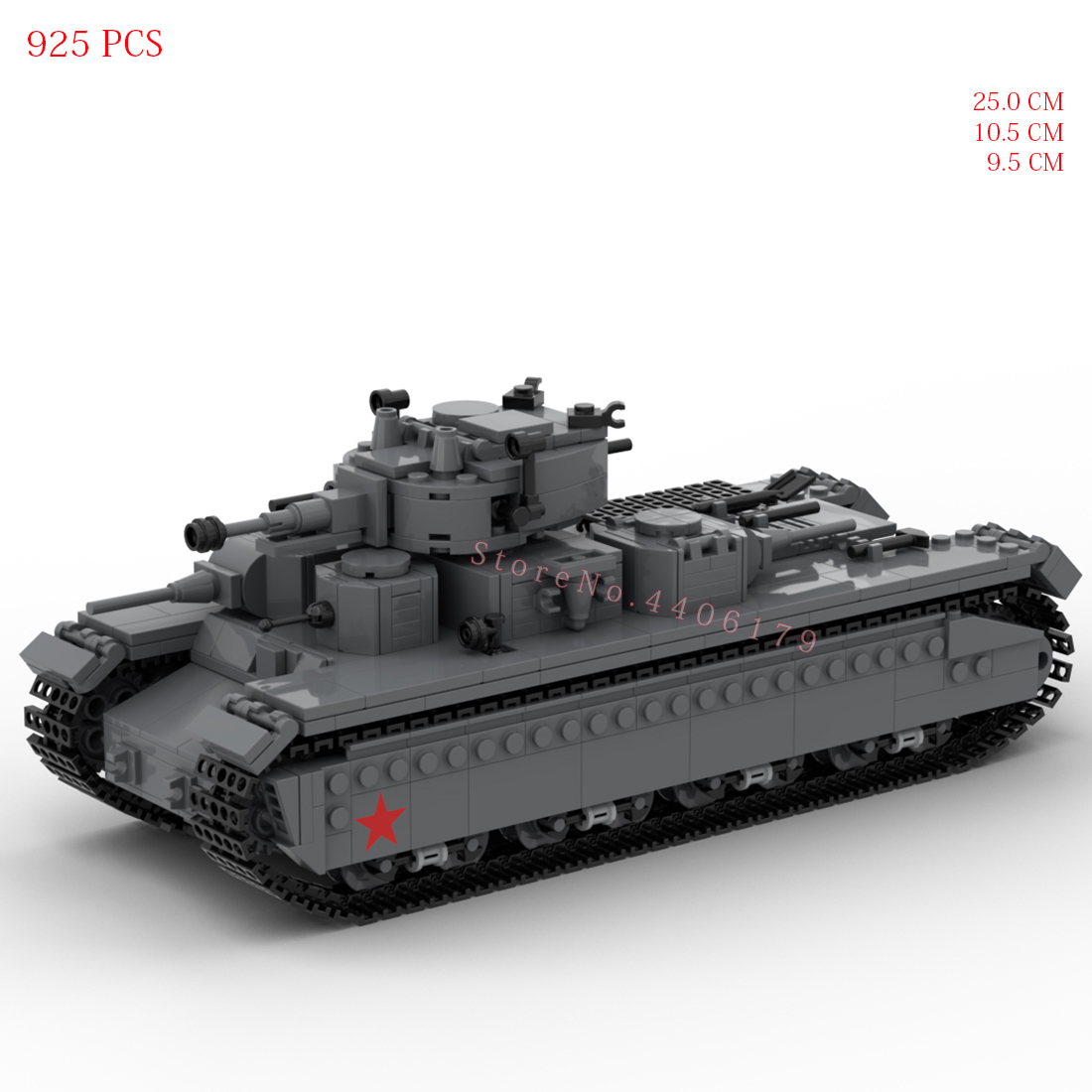 Hot militaire WWII Sovjet-Unie - Heavy Equipment Union recensie en prijs