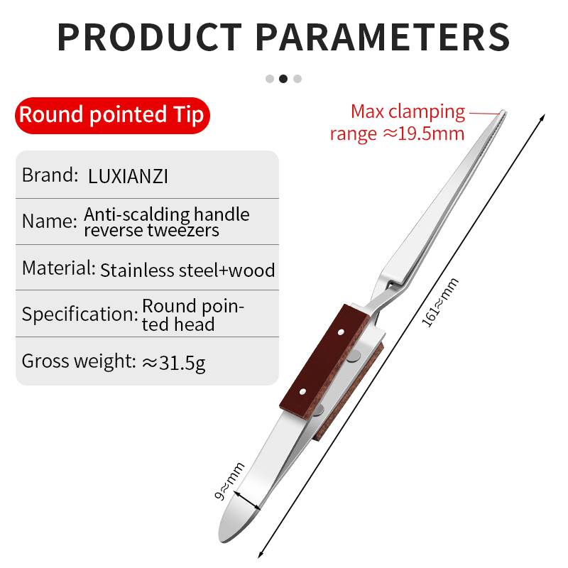 LUXIANZI RVS Omgekeerde Pincet - Magnetic Drill Press recensie en prijs