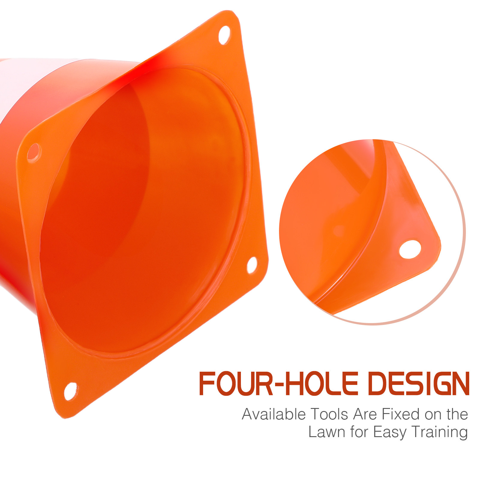 6 stuks verkeerskegels, stapel - Road Traffic Cone recensie en prijs