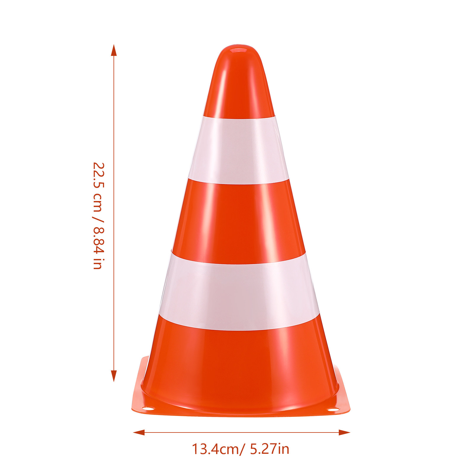 6 stuks verkeerskegels, stapel - Road Traffic Cone recensie en prijs