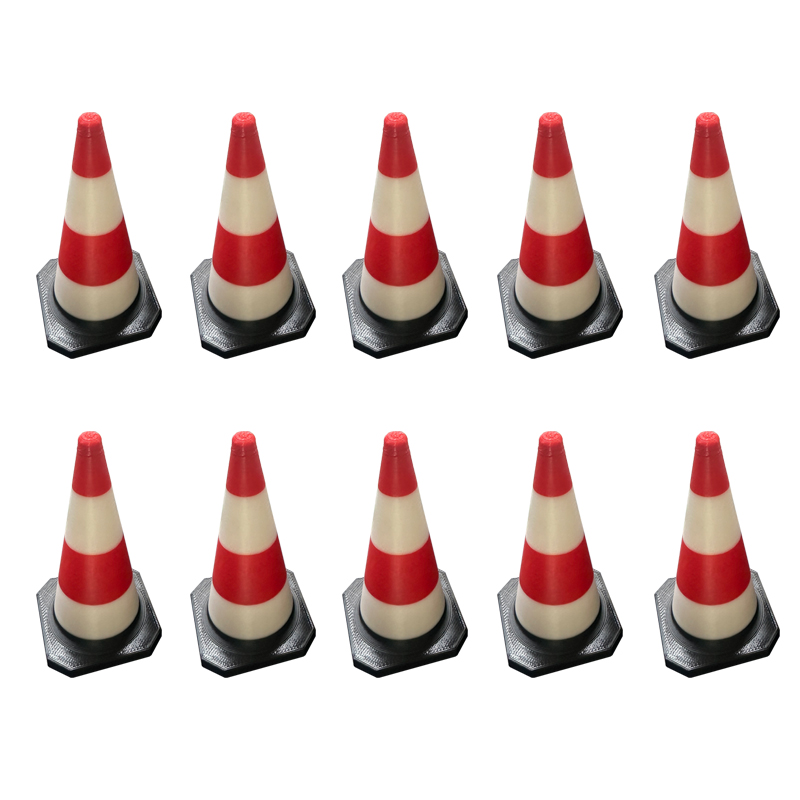 70 mm hoge miniatuur verkeersk - Road Traffic Cone recensie en prijs