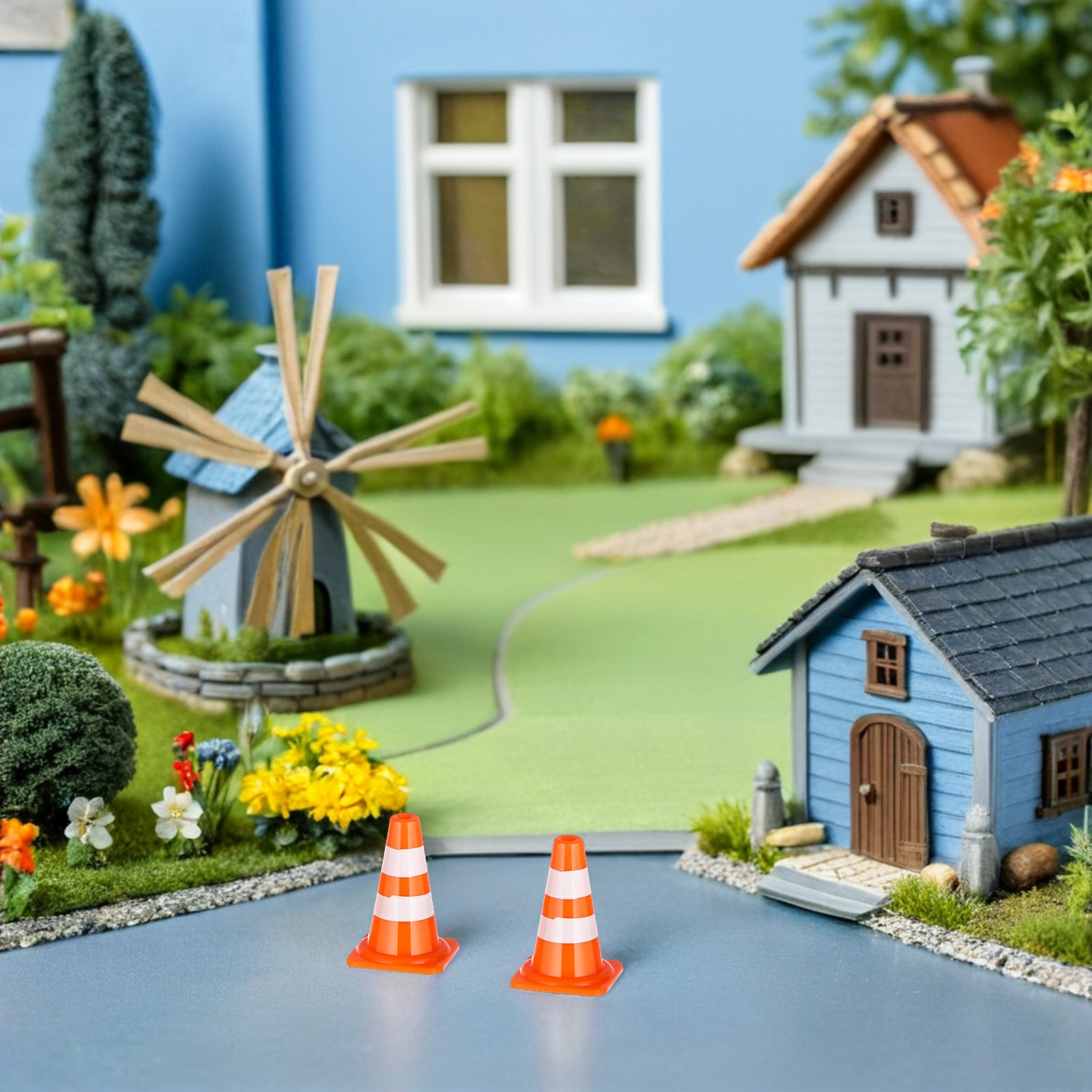 48 stuks mini-verkeerskegels o - Road Traffic Cone recensie en prijs