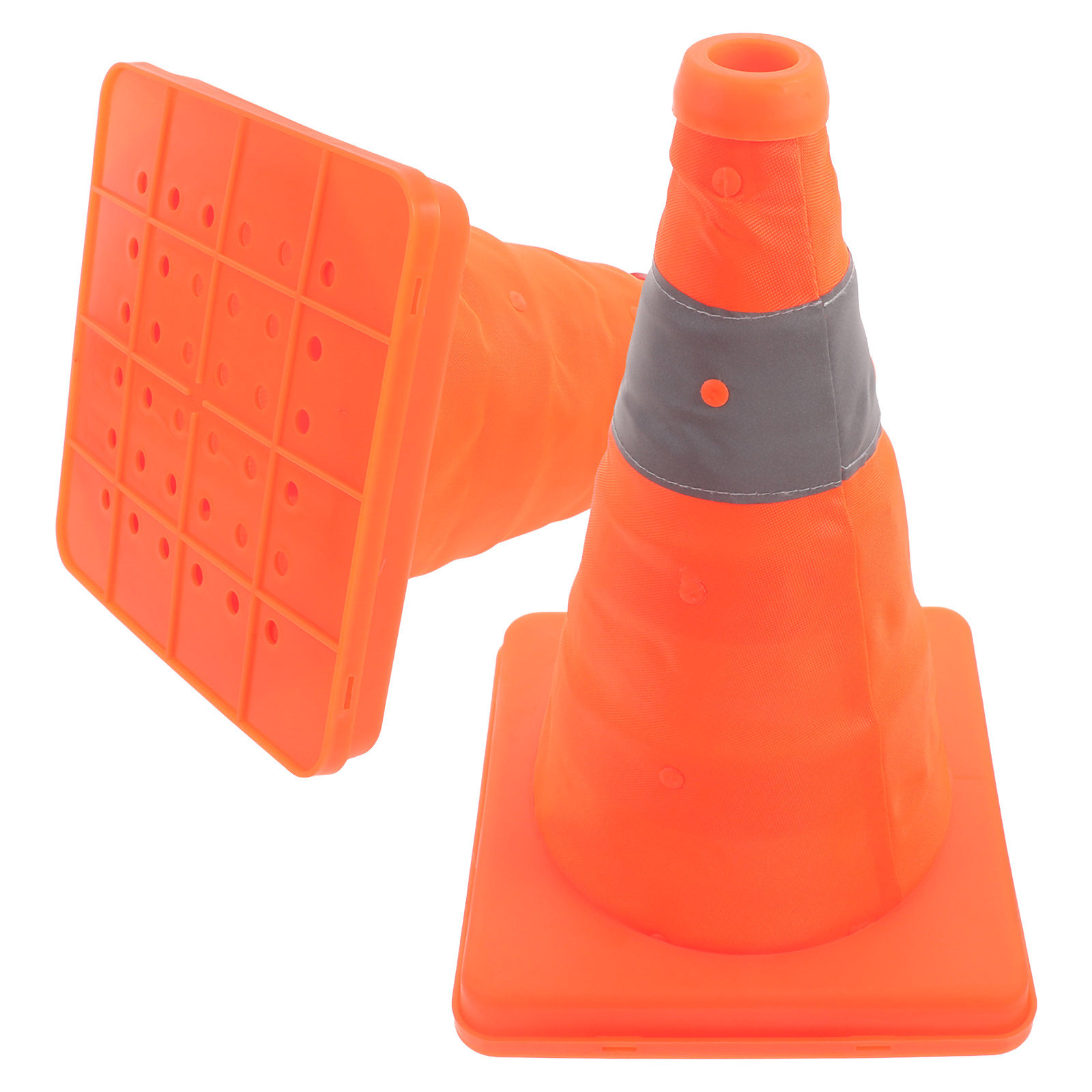2 stuks inklapbare verkeerskeg - Road Traffic Cone recensie en prijs