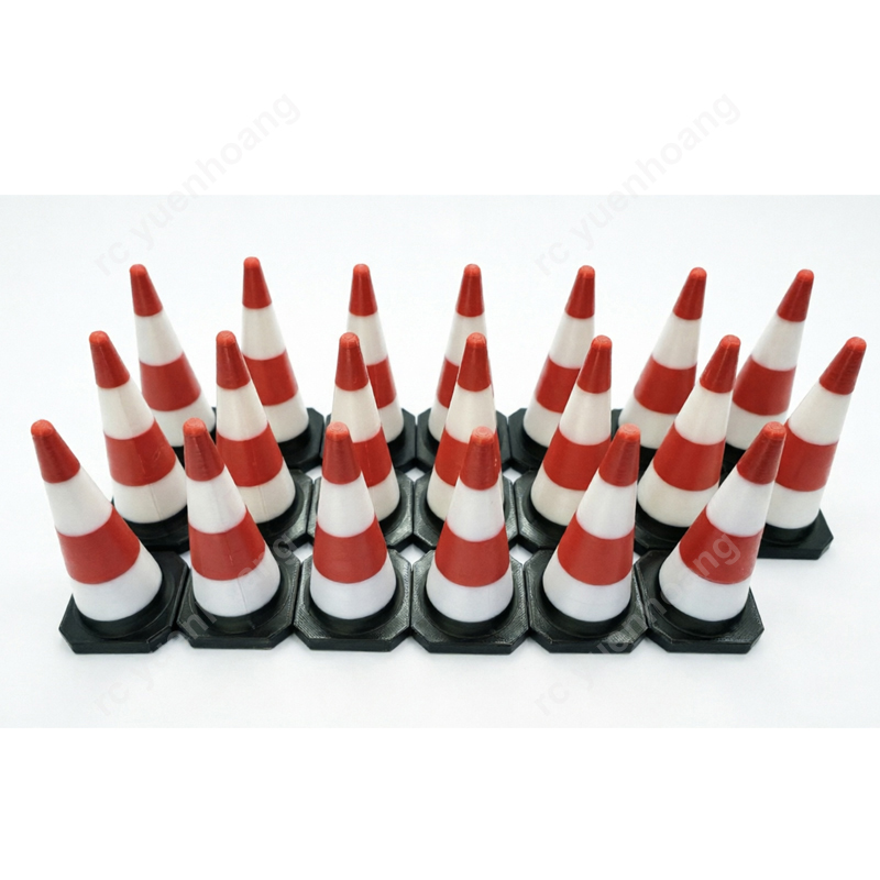 Gesimuleerd rood-wit gestreept - Road Traffic Cone recensie en prijs